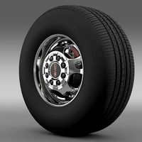 GMC Sierra 2500HD 2wd crew 2009 wheel