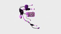SciFi Glasses E05 Pink - Character Design Fashion