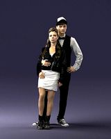 Young stylish couple 0921