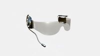 SciFi Glasses D10 Steel Light - Character Design Fashion