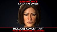 Survival NPC - Sarah Sal Jacobs UE4