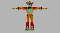 Glamrock Freddy-FNAF Security Breach
