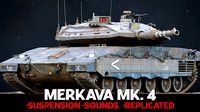 Merkava Mk 4 - Advanced Tank Blueprint UE4