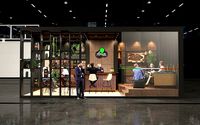 coffee roasting exhibition stand