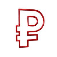 Neon Ruble Symbol v1 002