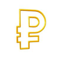Neon Ruble Symbol v1 001