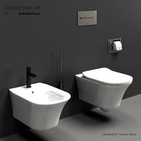 Toilet and Bidet - Cabo by Antonio Lupi