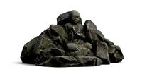 Rock Buddha 1003 - Grey Jagged Stone