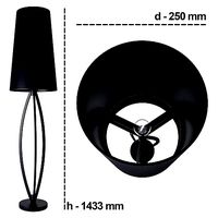 FLOOR LAMP ZUMALINE LORITA