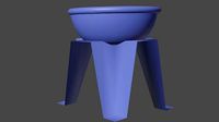 Table Tokari 3d model