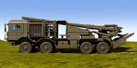 JGSDF type 19 155mm wheeled self propelled howitzer