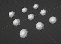 Ico Sphere 09 3D Model