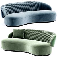 Naive Galerie Curved Strip Sofa