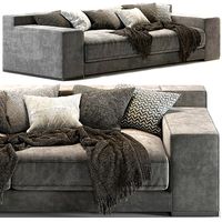 West Elm Dalton Double sofa