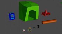 Camping Items Low Poly Asset Pack
