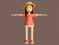 Stacy Character 3D Character by Yoshiki