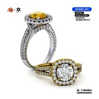 Blender with Octane Render Scene Setup for Jewelry Rendering