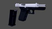 Low Poly Pistol