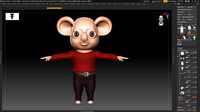 Koala Basemesh - Created in ZBrush 2021