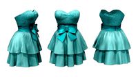 Strapless Barbie Doll Dress