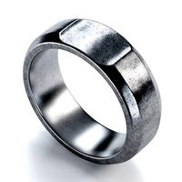 Tumbled Slice Ring