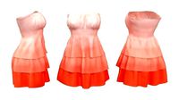 Strapless Sash Cocktail Dress