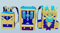 Bag 3x Crystal Casket Backpack