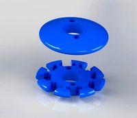 Umbrella cap and notch