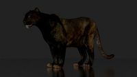 Black Panther 3D model