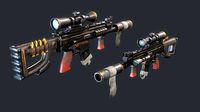 Stylized FN SCARL PBR Gun