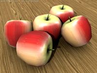 Apple 3D Model