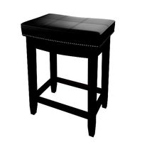 Black Sackler Bar and Counter Stool