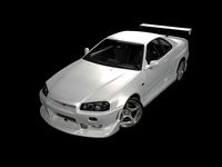 Nissan Skyline R-34 GT-R Modified