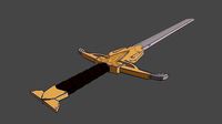Anime Medieval Fantasy Sword