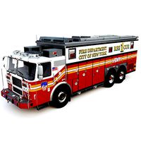 Fire Truck FDNY Rescue 1 with Interior