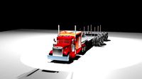 trcuk with trailer