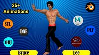Bruce Lee with Animation