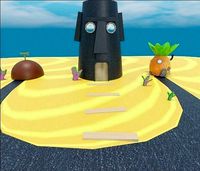 sponge bob house
