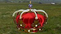 Heraldic royal crown