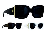 Chanel Rectangle Sunglasses Acerate