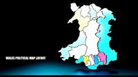 WALES POLITICAL MAP LAYOUT