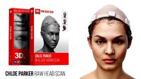 Raw 3D Head Scan Chloe Parker