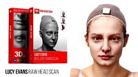 Raw 3D Head Scan Lucy Evans