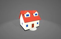 lowpoly house2