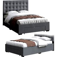 Isom Tufted Bed 3d model