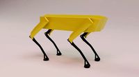 Low Poly Robot Dog - Boston Dynamics Spot