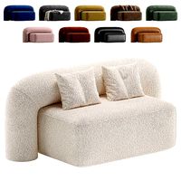 Sofa MOSS By Artu Velvet and Leather