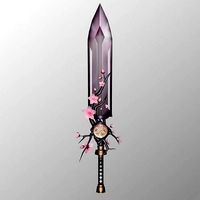 Sakura Sword PBR game rady