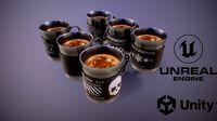 PBR Sci-Fi Coffee Mug Collection