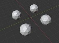 Ico Sphere 04 3D Model